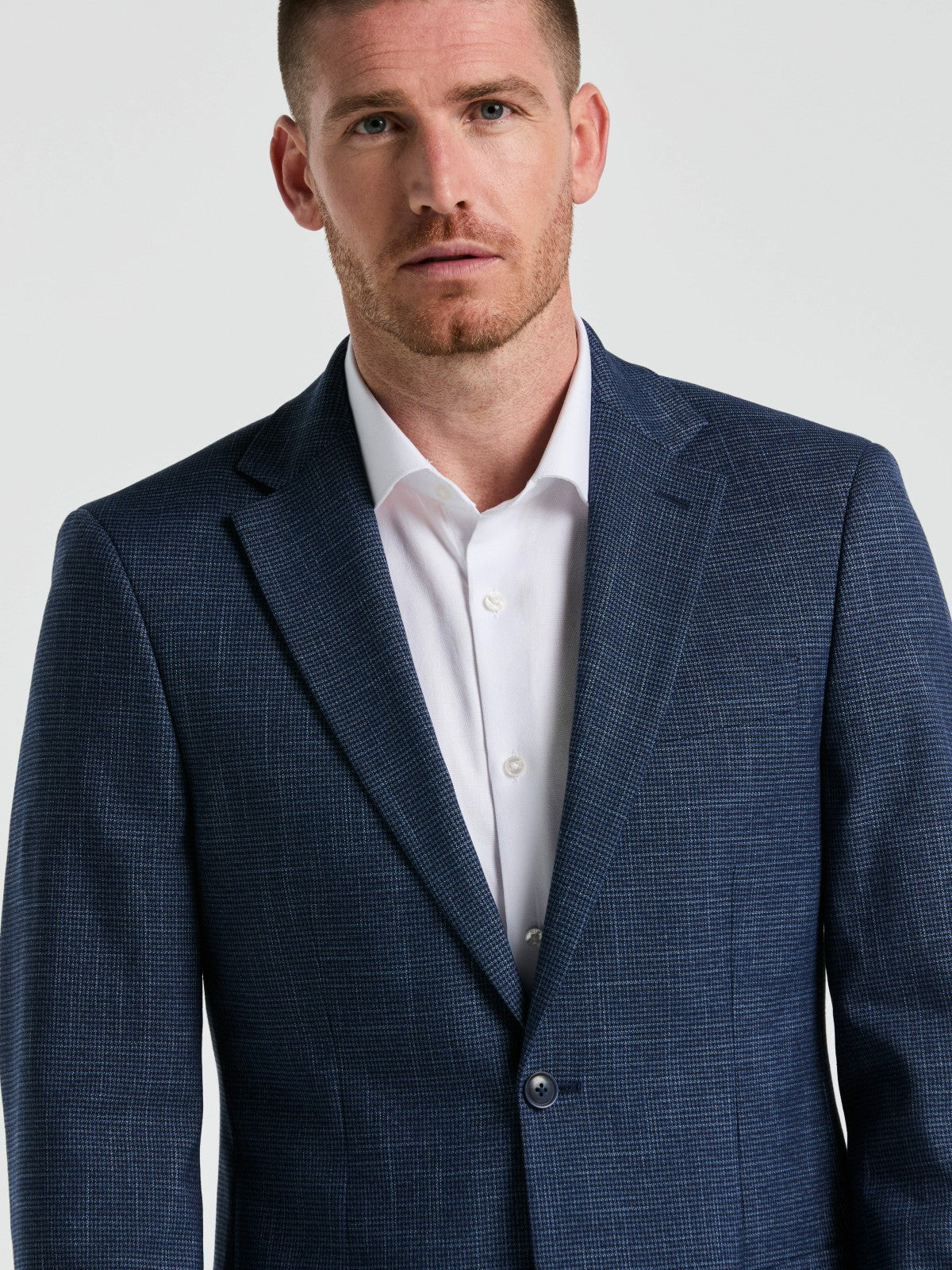 Mini Houndstooth Pattern Sportcoat