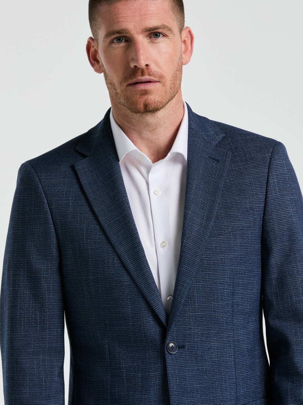 Mini Houndstooth Pattern Sportcoat