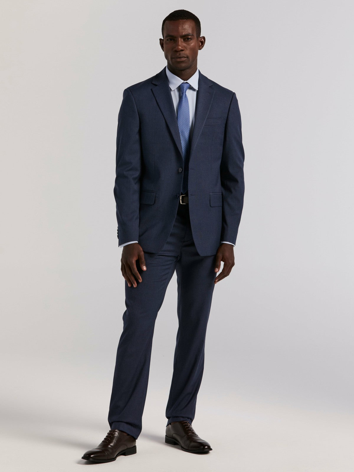Slim Micro Print Suit Jacket