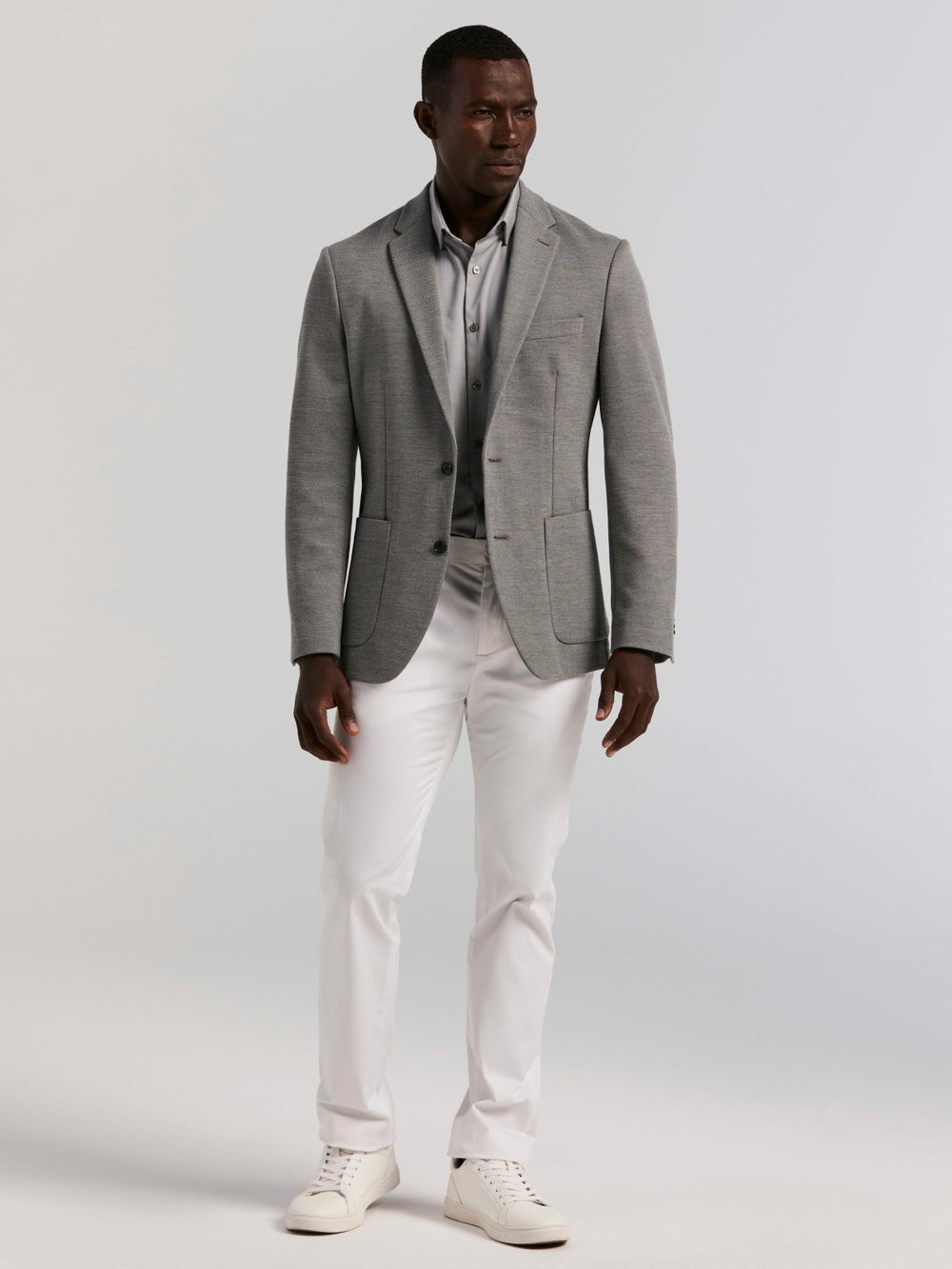 Slim Fit Unlined Textured Sportcoat
