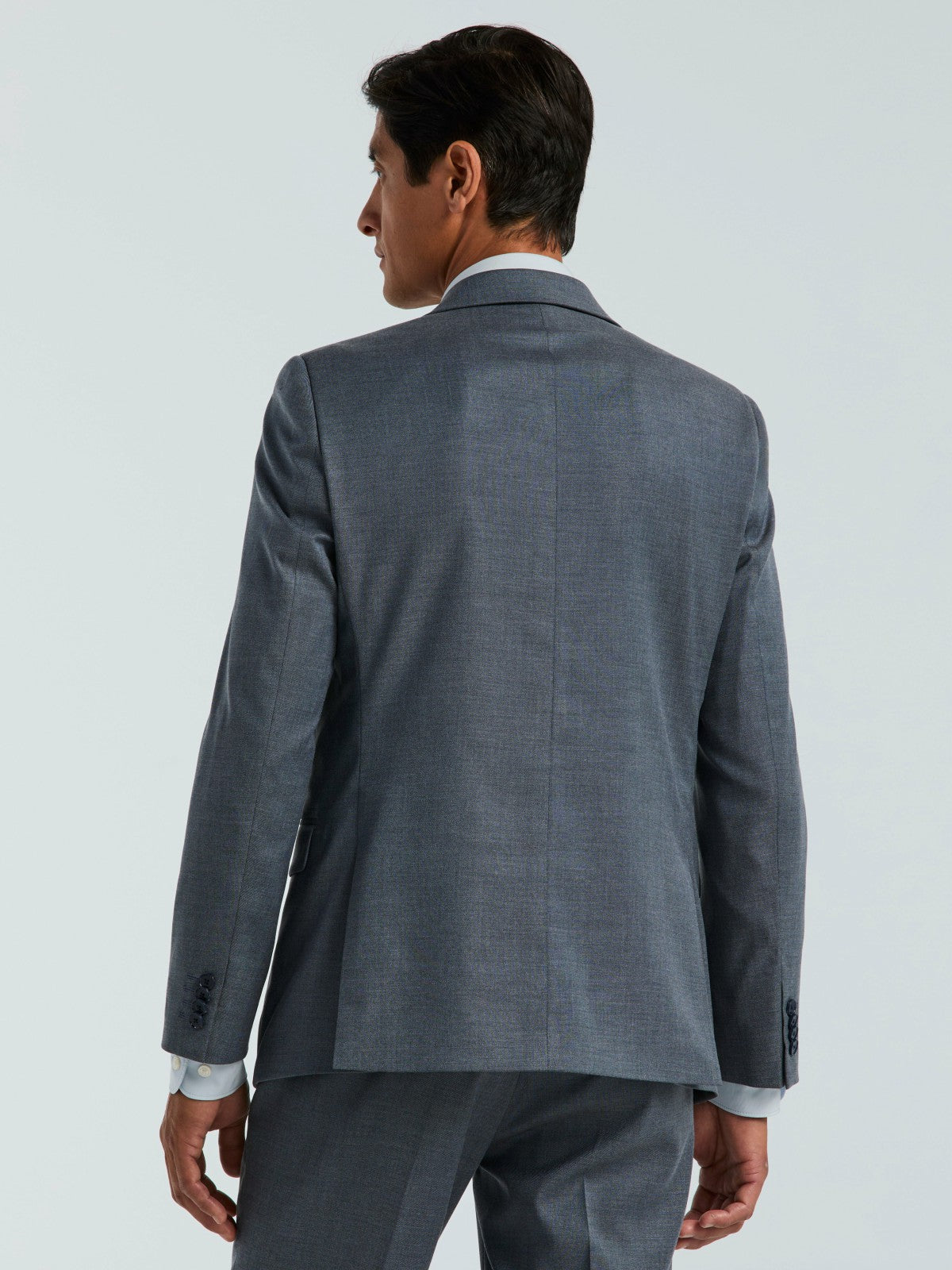 Skinny Fit Textured Suit Jacket