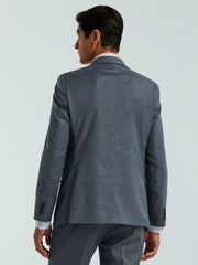 Skinny Fit Textured Suit Jacket