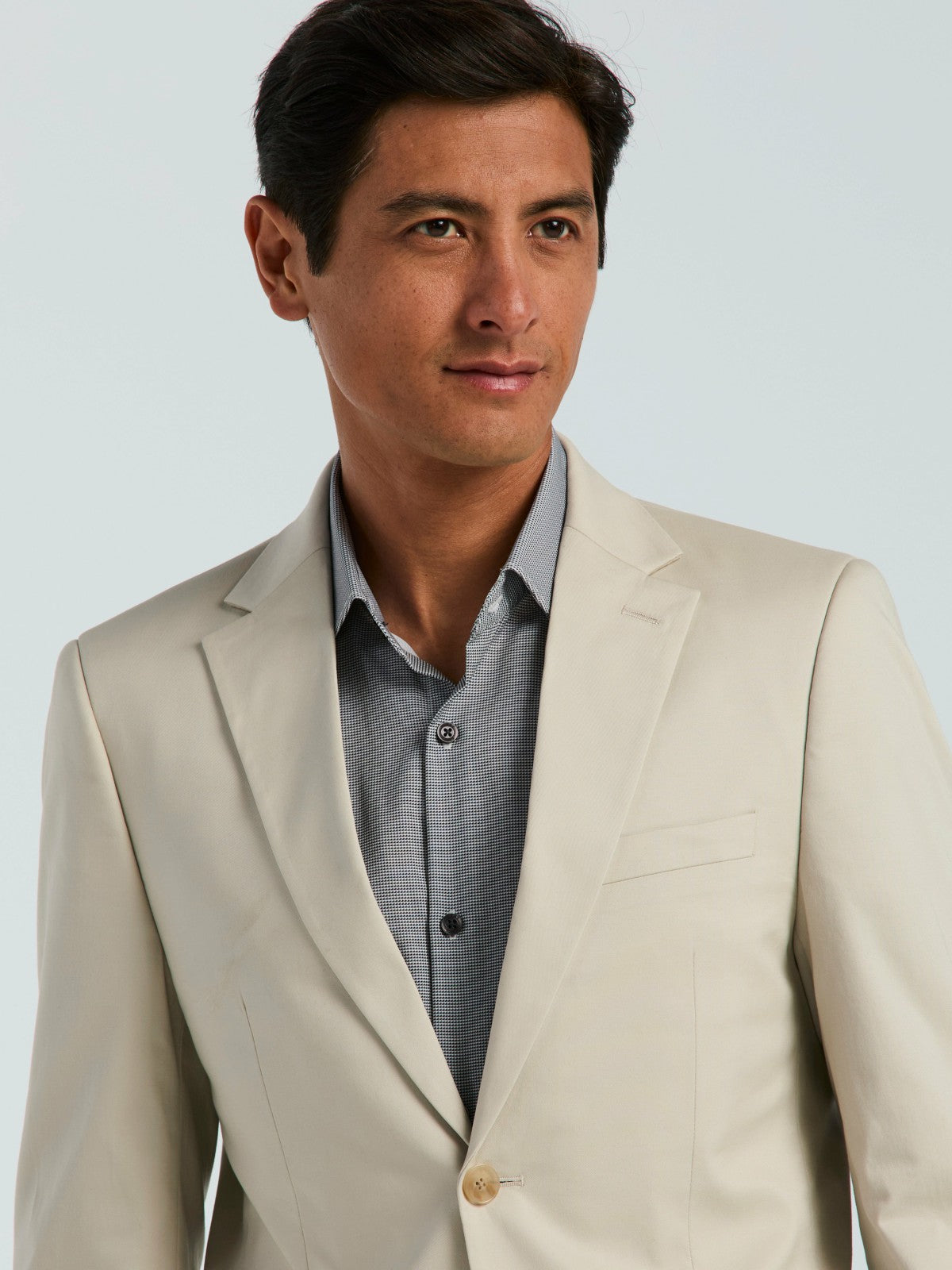 Skinny Fit Solid Suit Jacket