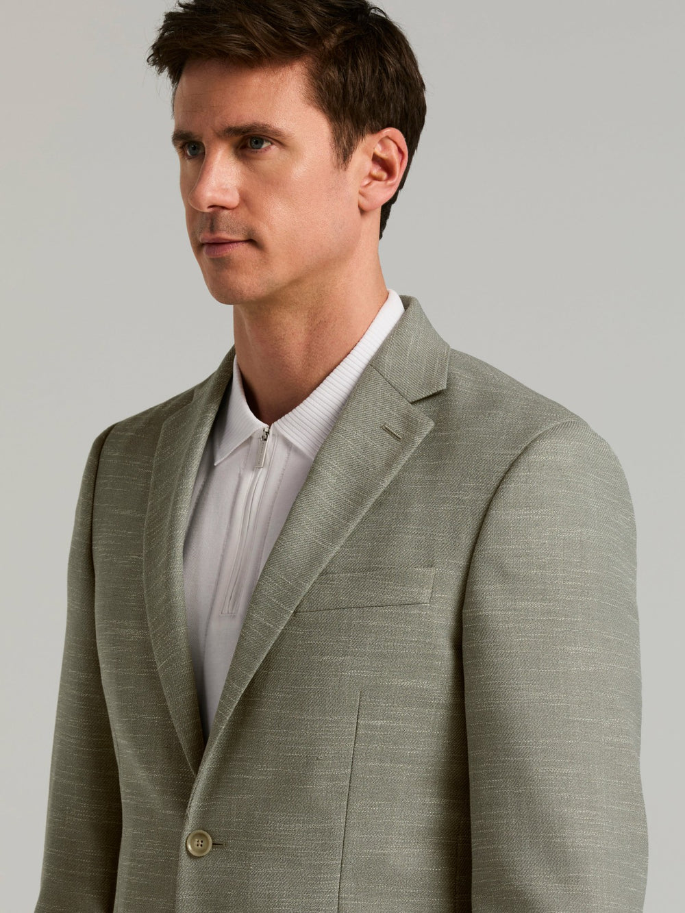 Slim Fit Textured Sport Coat