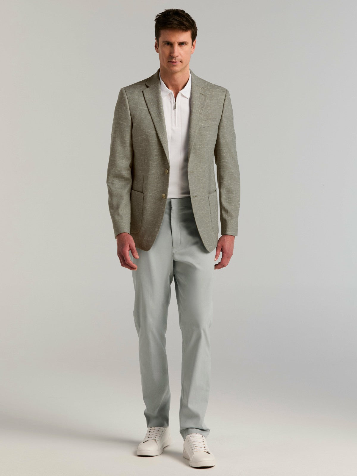 Slim Fit Textured Sport Coat