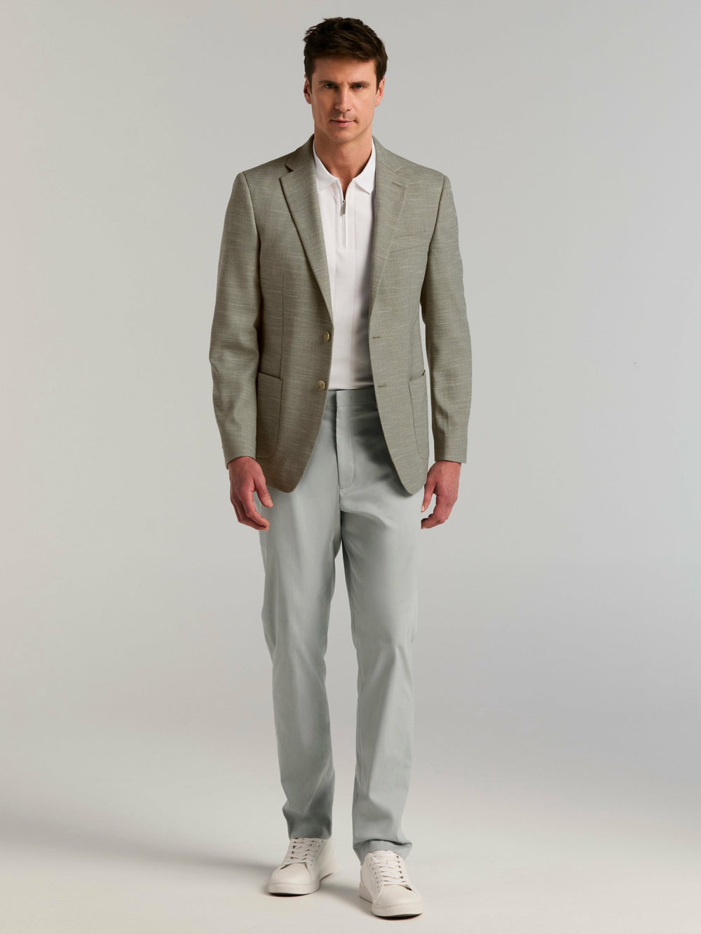 Slim Fit Textured Sport Coat