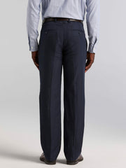 Linen Blend Herringbone Suit Pant