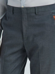 Skinny Fit Textured Suit Pant