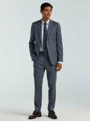 Skinny Fit Textured Suit Pant