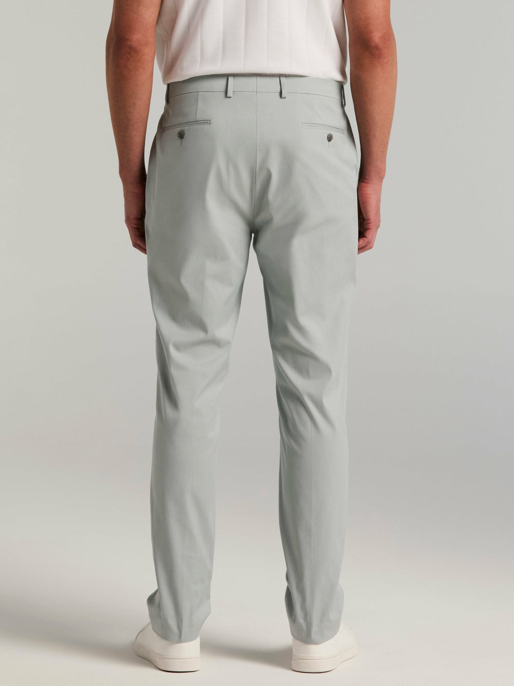 Slim Fit Stretch Flat Front Dress Pant
