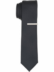 Solid Plain weave Slim Necktie