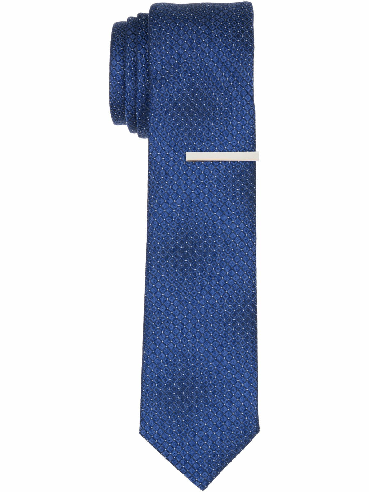 Solid Plain weave Slim Necktie