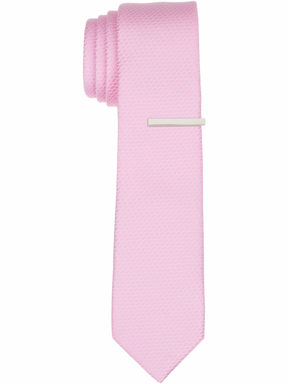 Solid Plain weave Micro Slim Tie