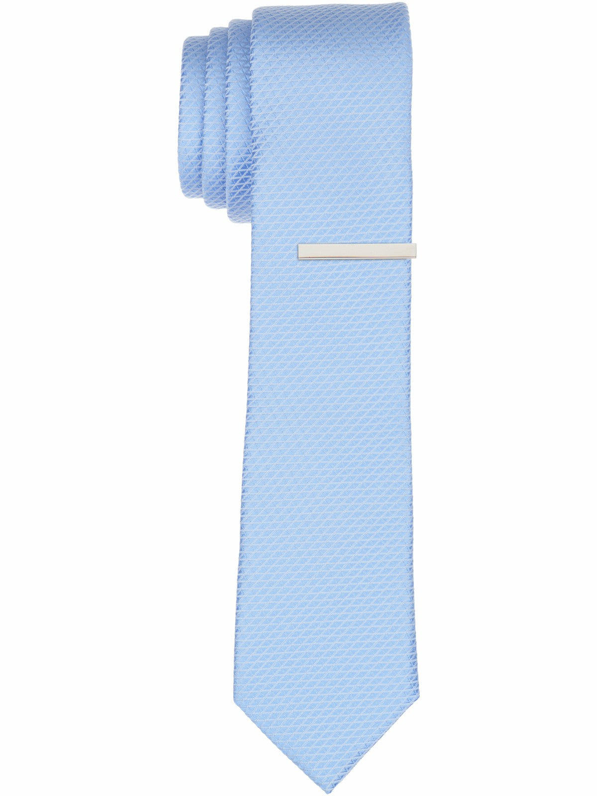 Solid Plain weave Micro Slim Tie