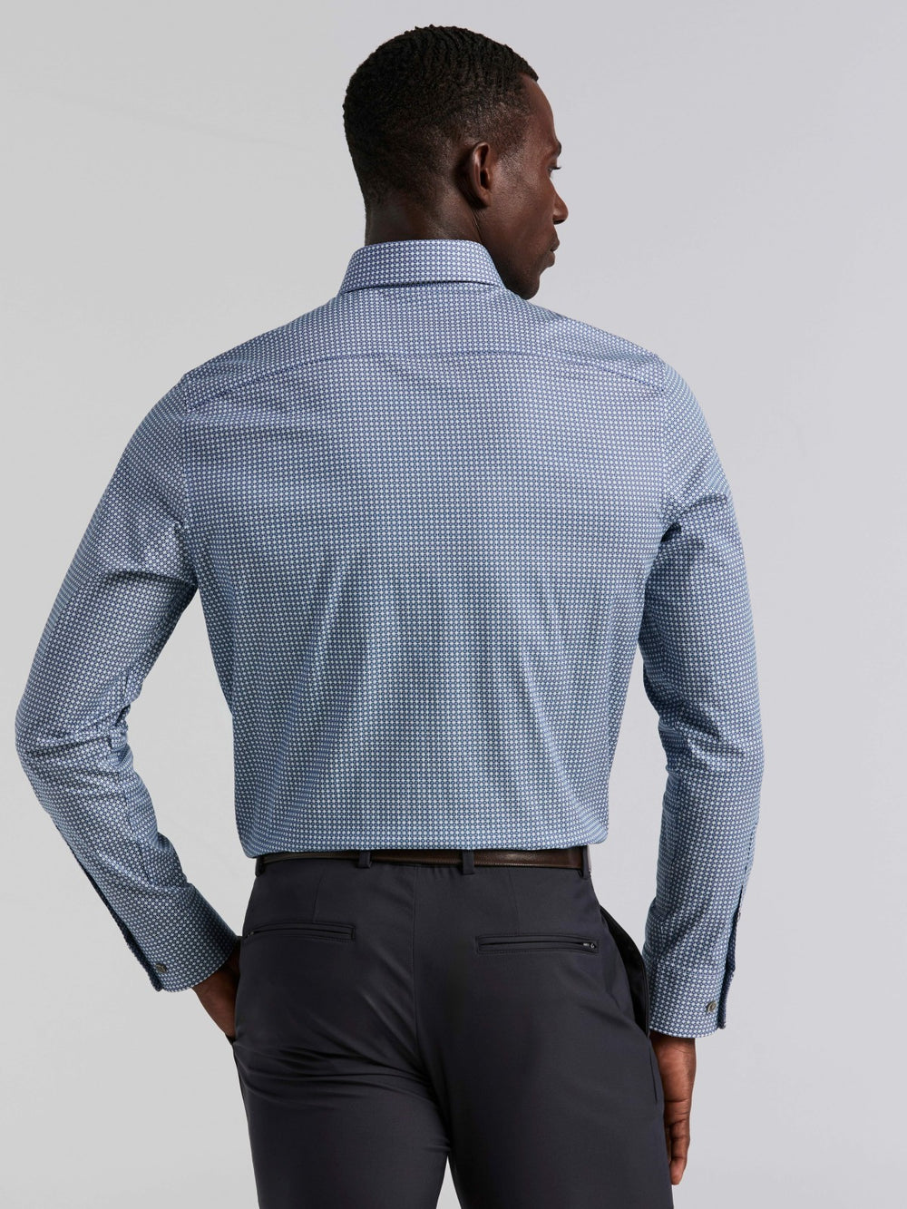 Tile Geo Print Cotton Shirt