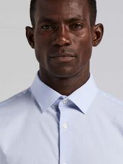 Mini Check Slim Fit Cotton Shirt