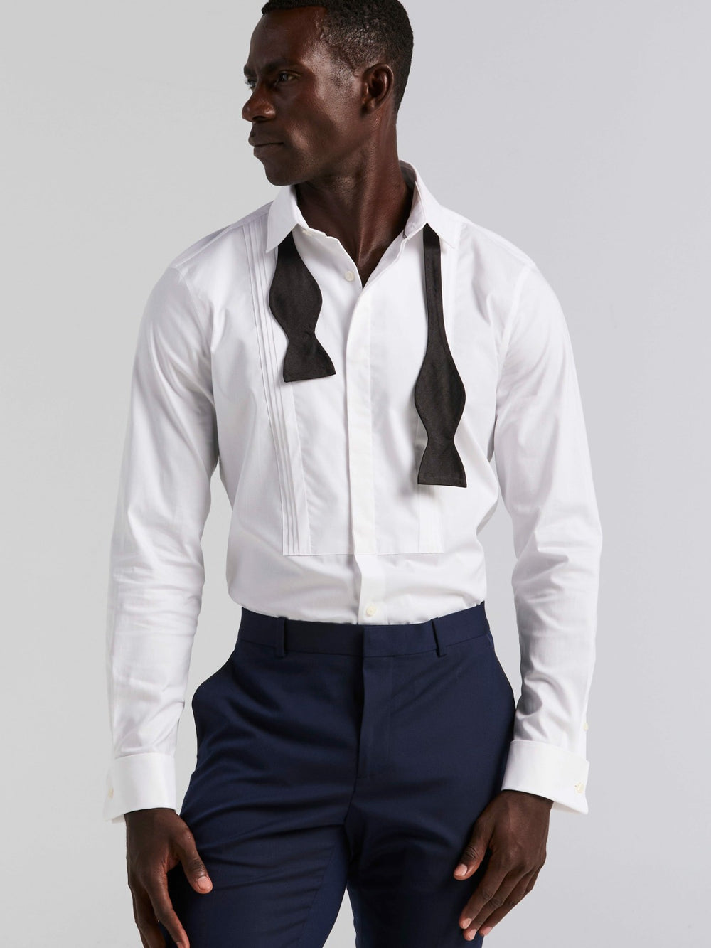 Slim Fit Tuxedo Dress Shirt