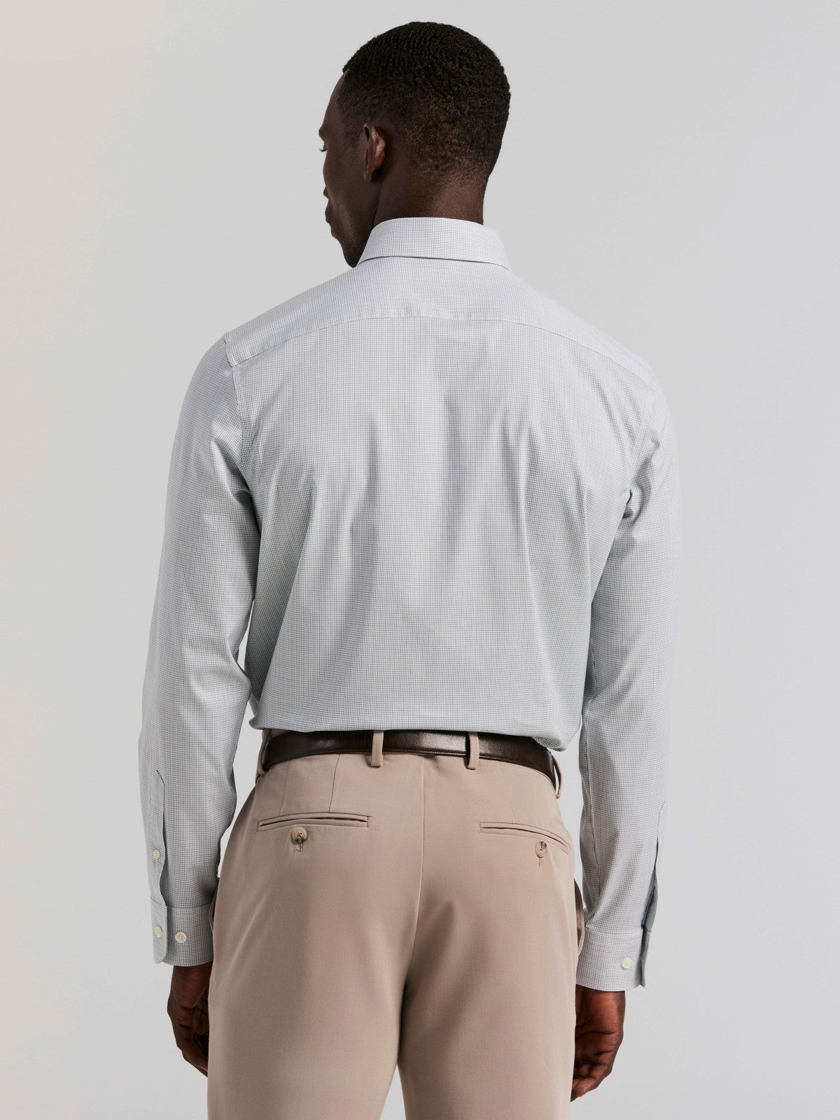 Plaid Slim Fit Poplin Shirt