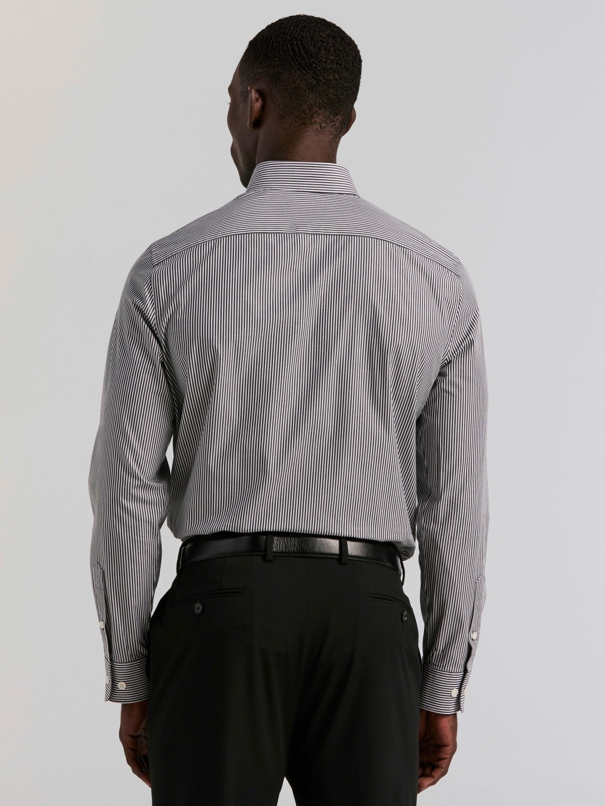 Slim Fit Bengal Stripe Cotton Dress Shirt