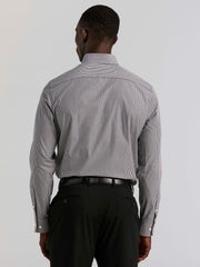 Slim Fit Bengal Stripe Cotton Dress Shirt