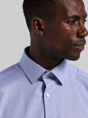 Houndstooth Dobby Cotton Stretch Dress Shirt