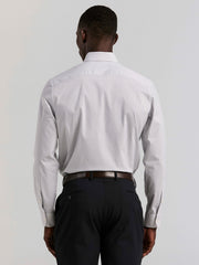Slim Fit Dot Stripe Dress Shirt