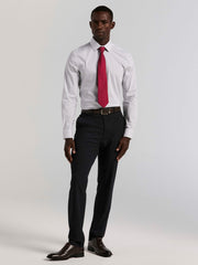 Slim Fit Dot Stripe Dress Shirt