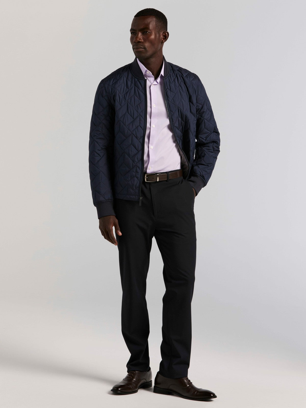 Cotton Slim Fit Royal Oxford Dress Shirt