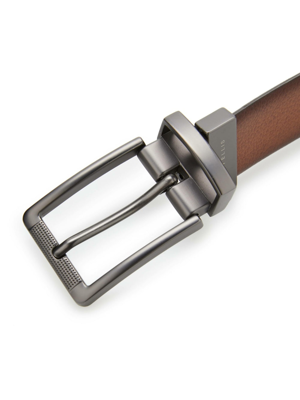 Burnished Reversible Leather Belt