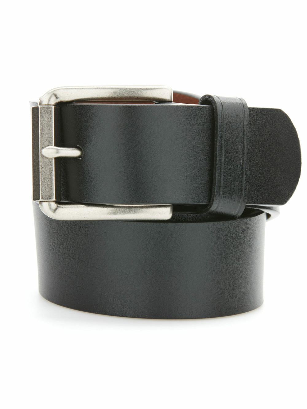 Hex Roller Buckle Leather Belt