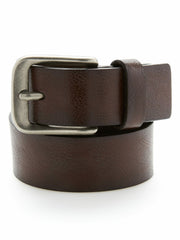 Grained Leather Belt
