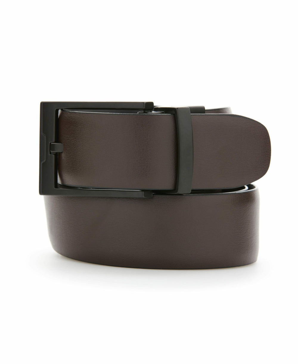 Cap Reversible Leather Belt