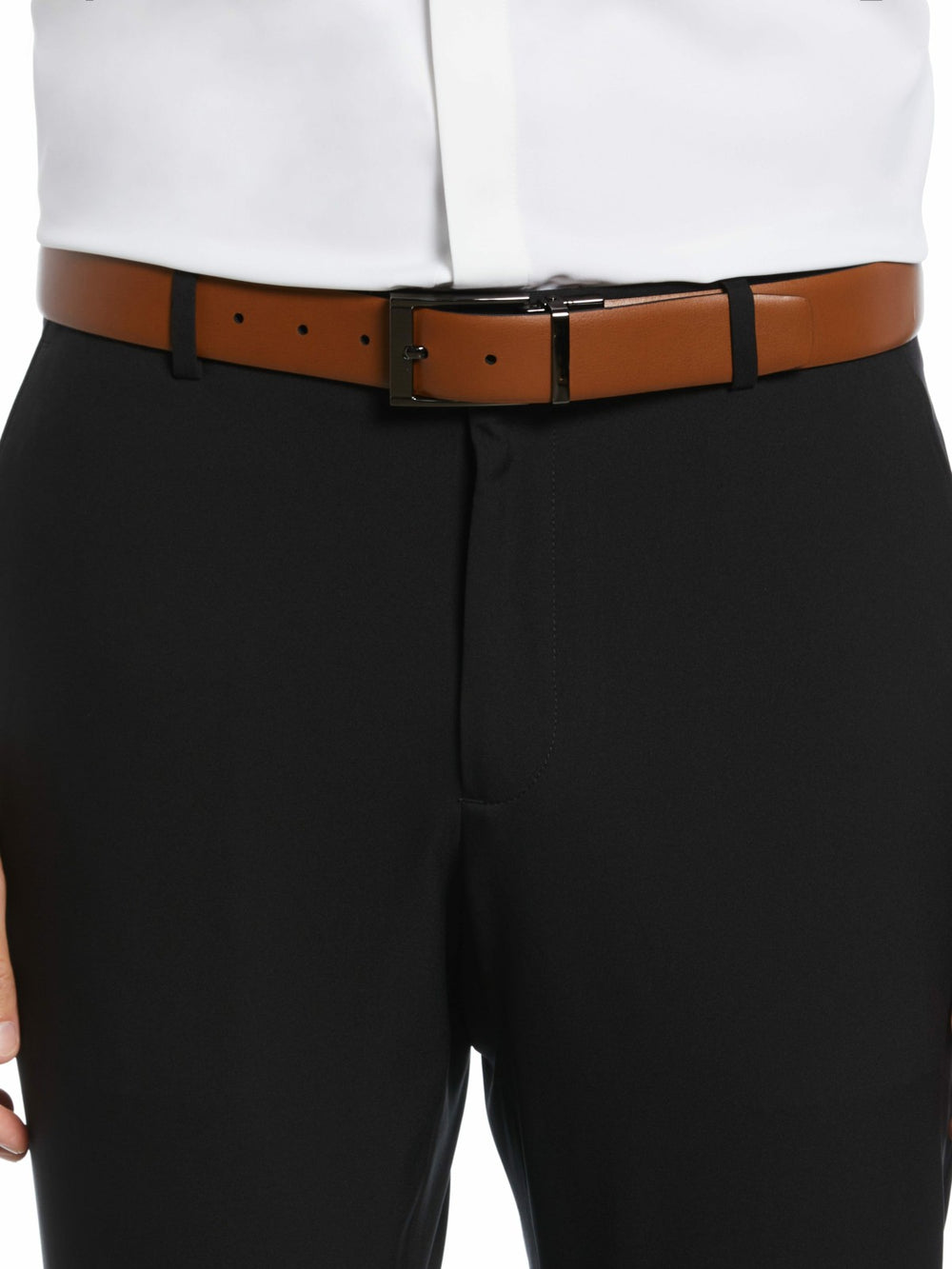 Reversible Scratch Leather Belt