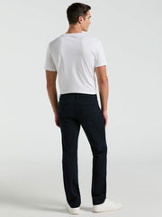 Slim Fit Dyed Solid Twill Five Pocket Pant