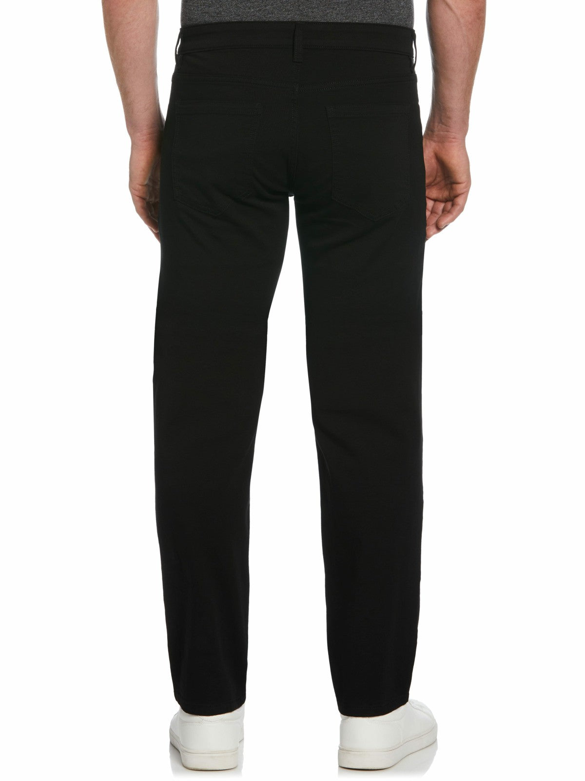 Slim Fit Dyed Solid Twill Five Pocket Pant