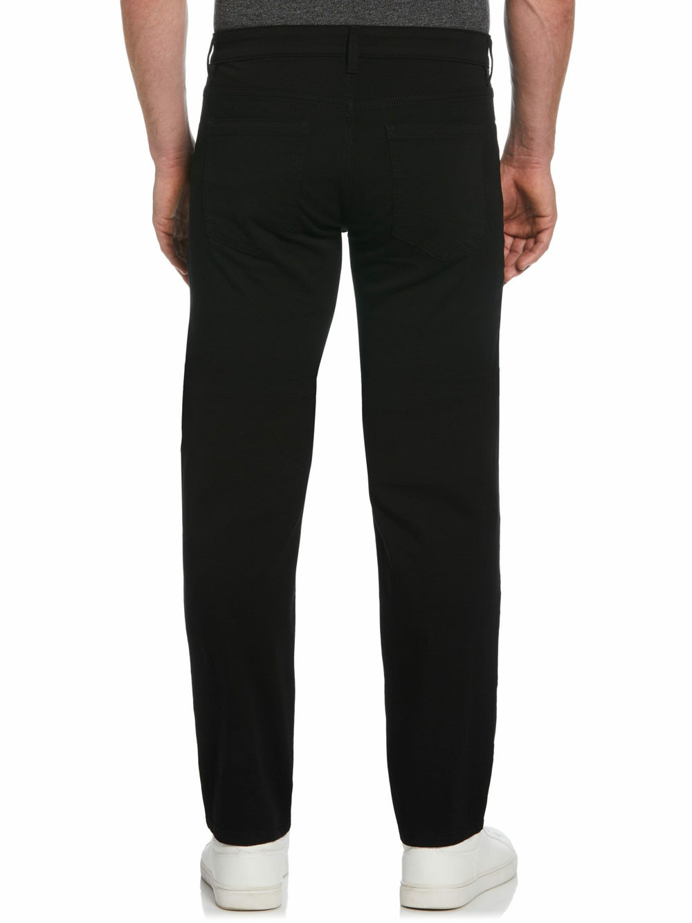 Slim Fit Dyed Solid Twill Five Pocket Pant