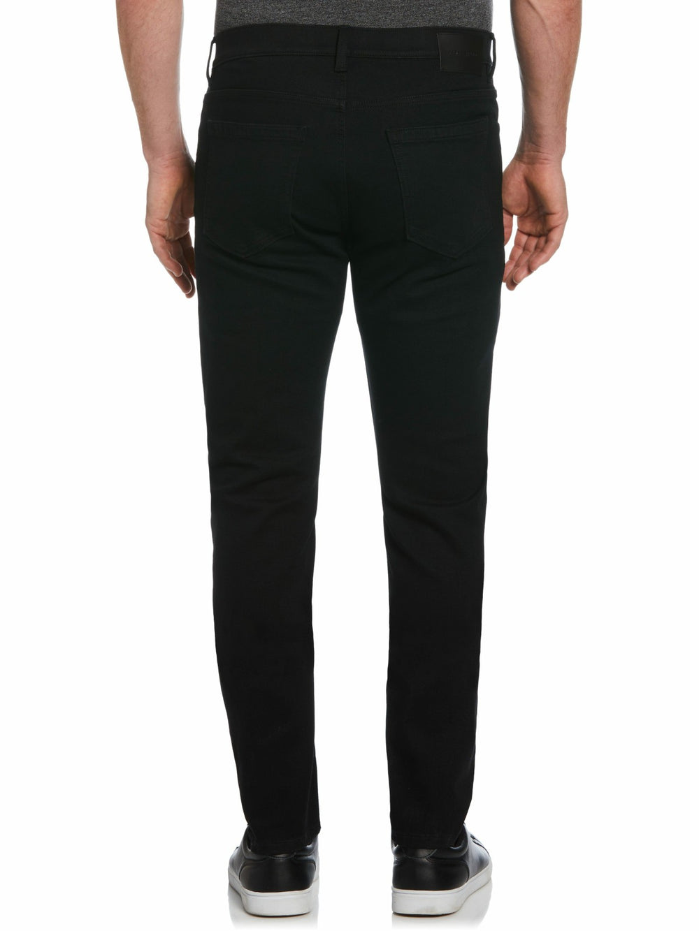 Slim Fit Black Rinse 5-Pocket Denim Jeans