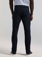 Slim Fit Indigo Rinse 5-Pocket Stretch Denim Jeans