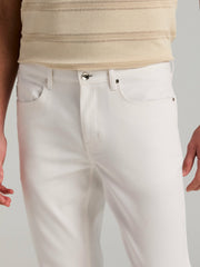 Slim Fit Double Cloth 5-Pocket Pants