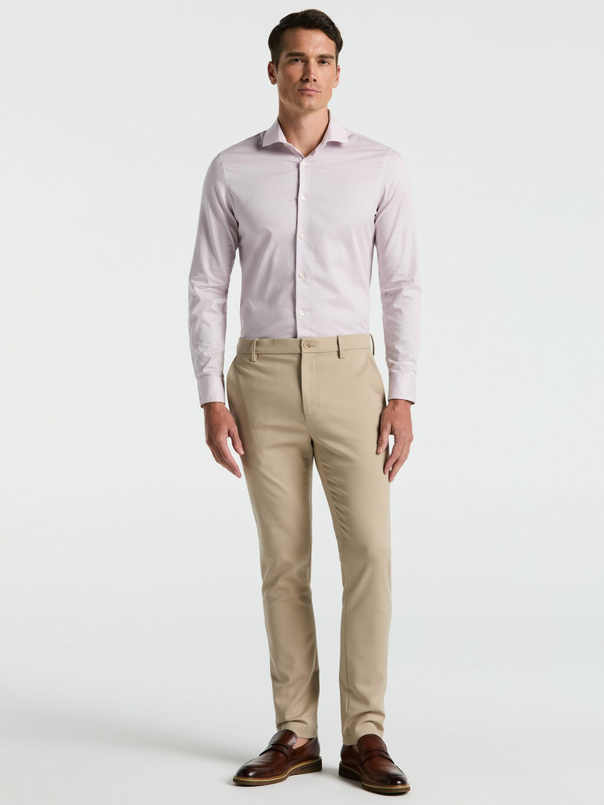 Slim Fit Double Cloth Chino Pant