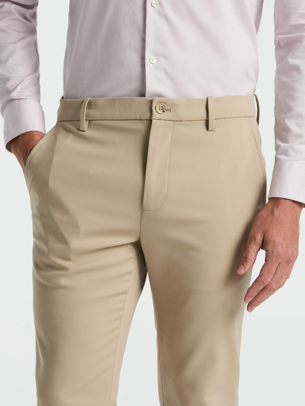 Slim Fit Double Cloth Chino Pant