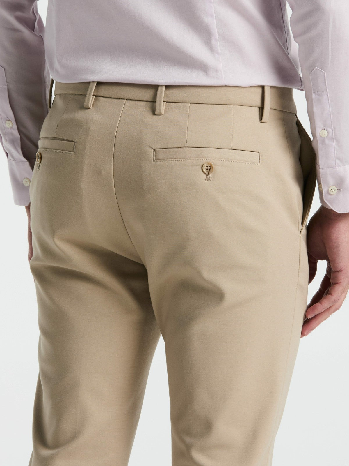 Slim Fit Double Cloth Chino Pant