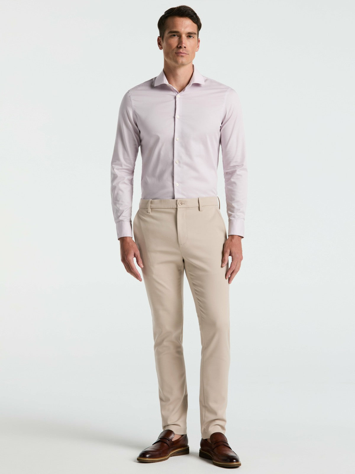 Slim Fit Double Cloth Chino Pant