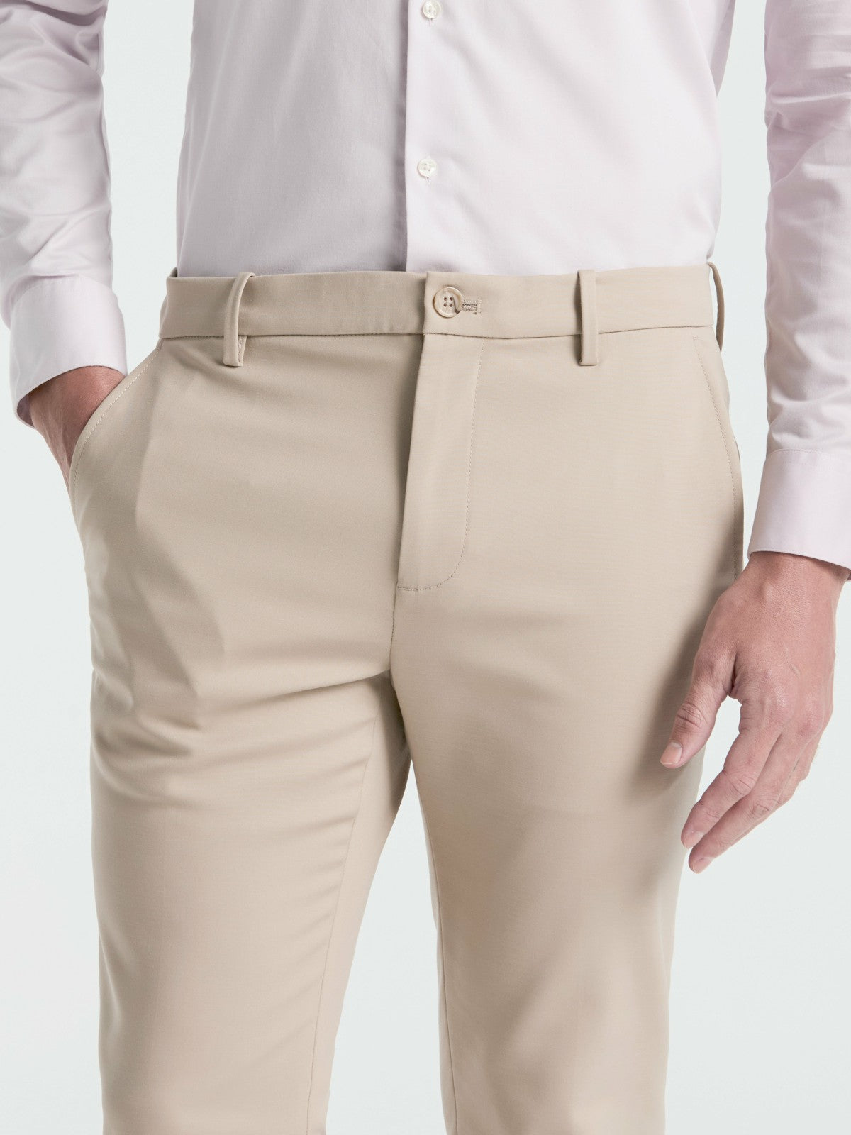 Slim Fit Double Cloth Chino Pant