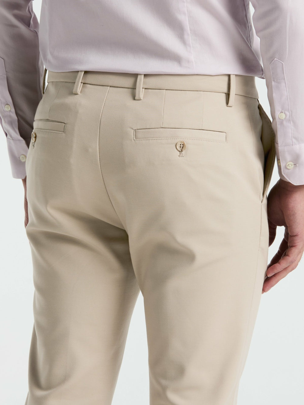Slim Fit Double Cloth Chino Pant