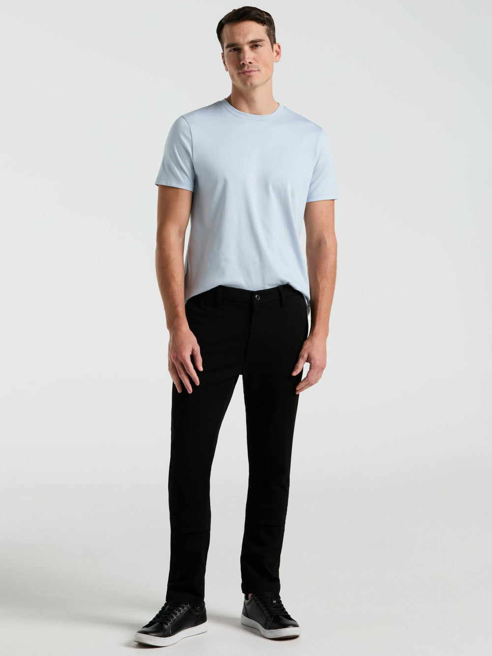 Slim Fit Dyed Solid Twill Chino Pant