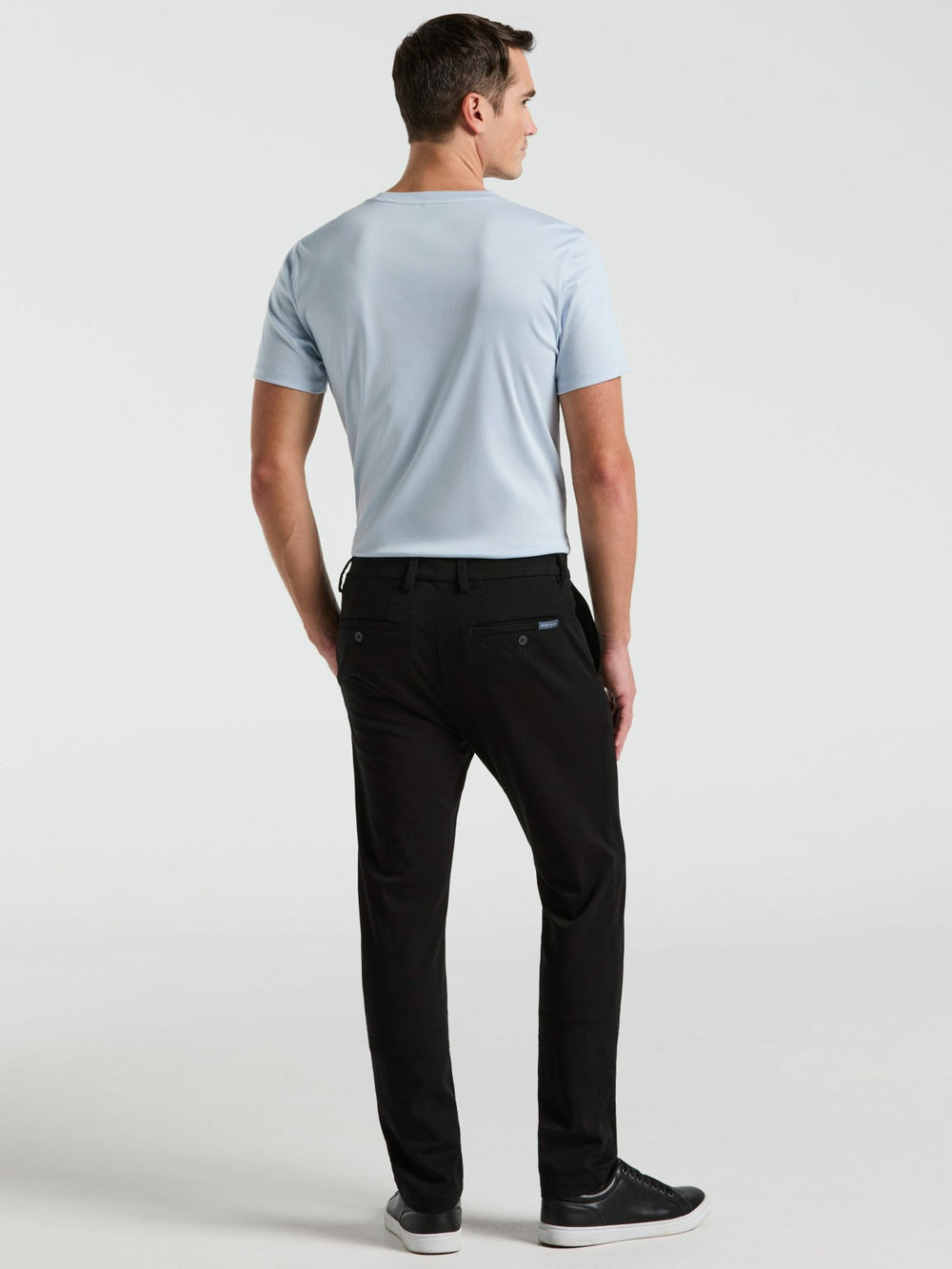 Slim Fit Dyed Solid Twill Chino Pant