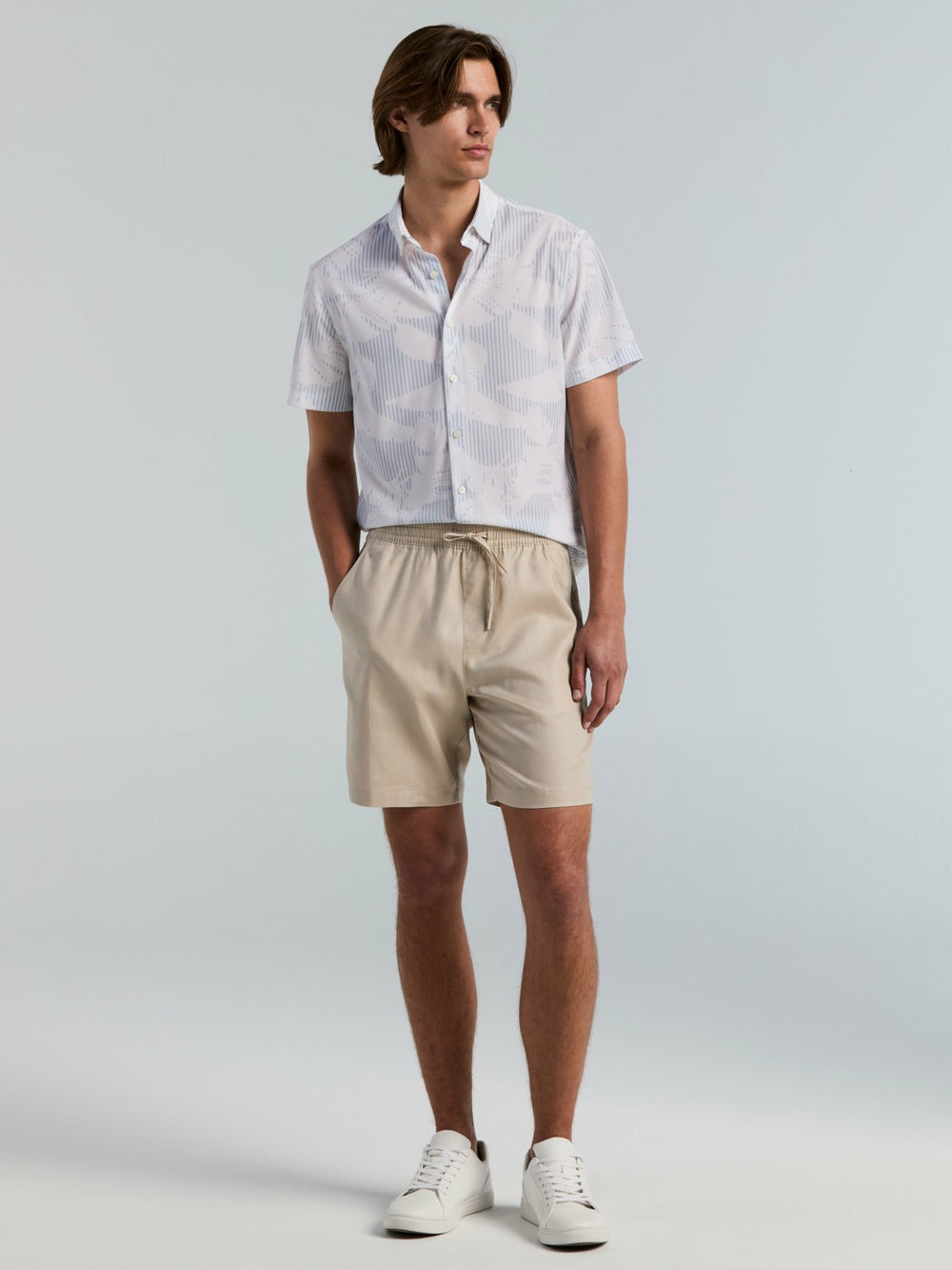 8" TENCEL™ Drawstring Shorts