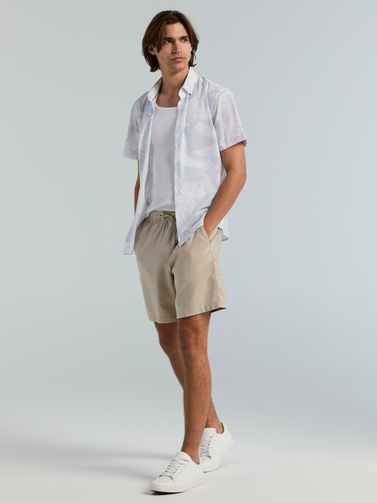 8" TENCEL™ Drawstring Shorts
