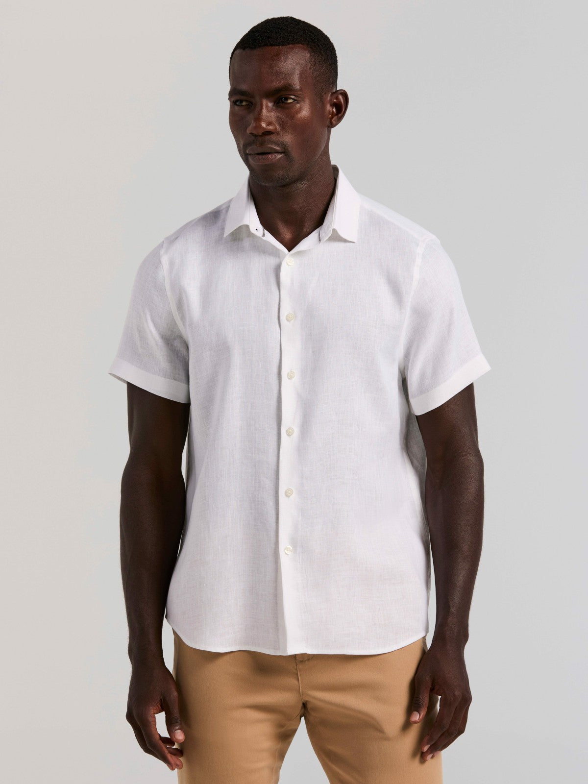 Solid Linen Shirt